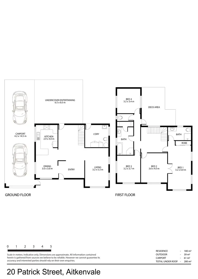 Floorplan of Homely house listing, 20 Patrick Street, Aitkenvale QLD 4814