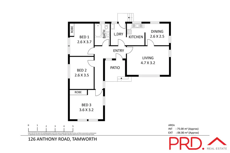 Floorplan of Homely house listing, 128 Anthony Road, Tamworth NSW 2340