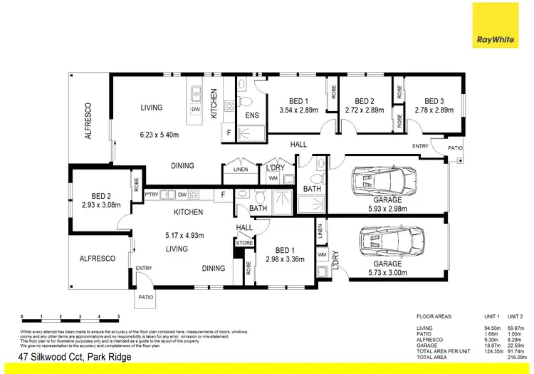 Floorplan of Homely other listing, 47 Silkwood Circuit, Park Ridge QLD 4125