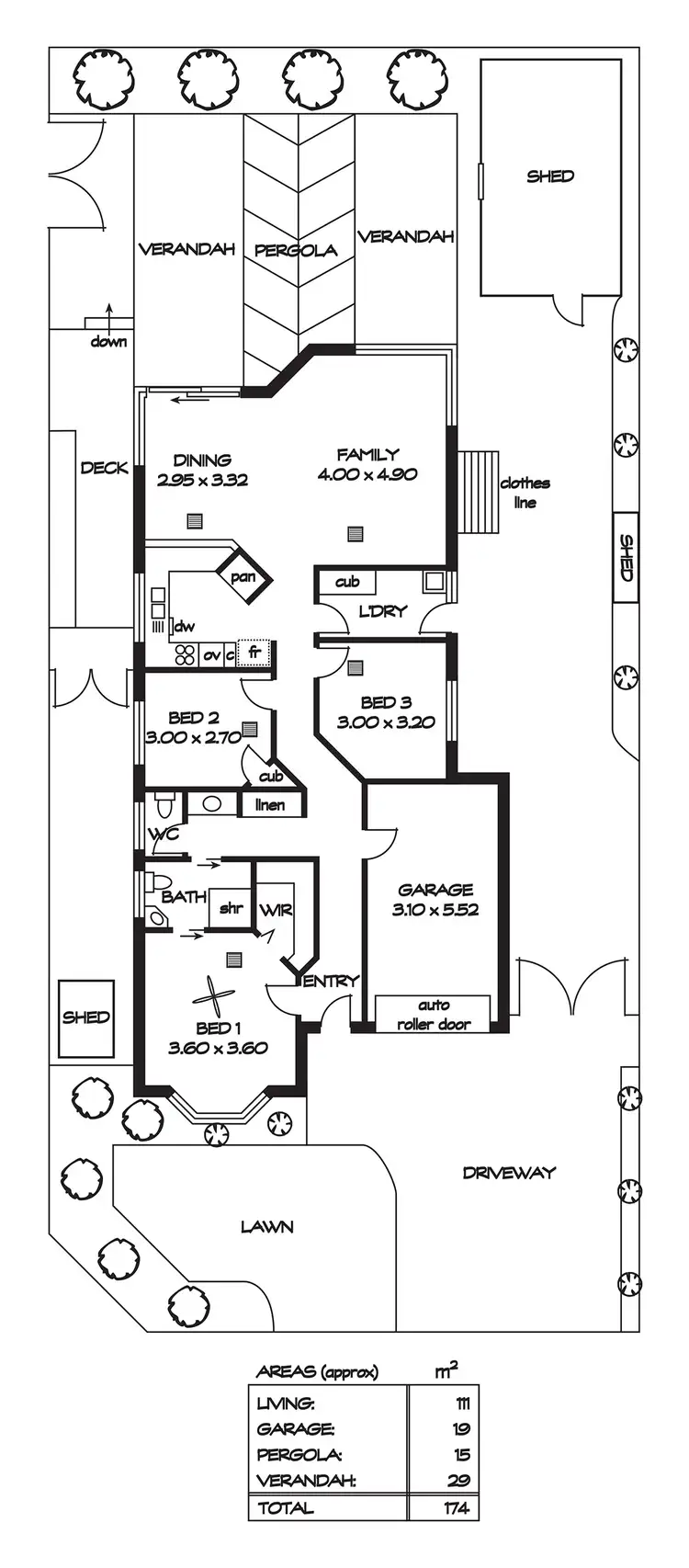 Floorplan of Homely house listing, 1 Arlington Court, Oakden SA 5086