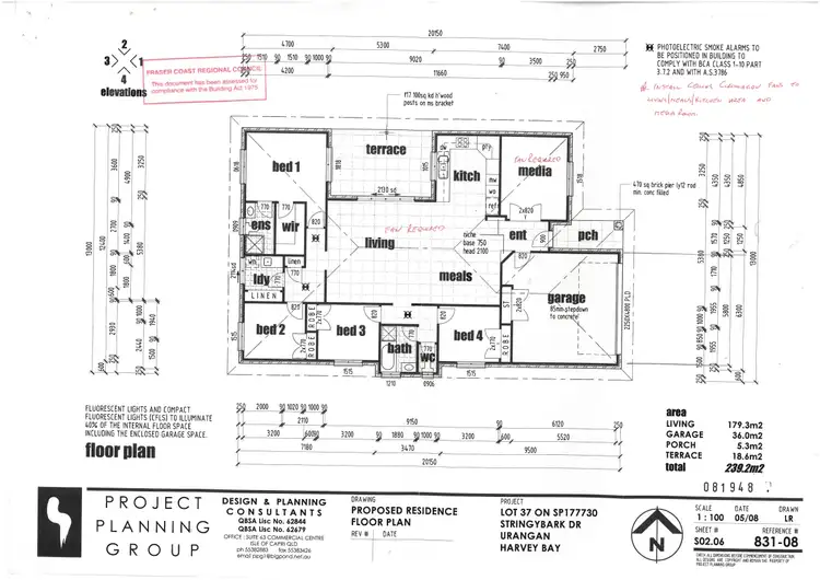 Floorplan of Homely house listing, 9 Stringybark Drive, Urangan QLD 4655