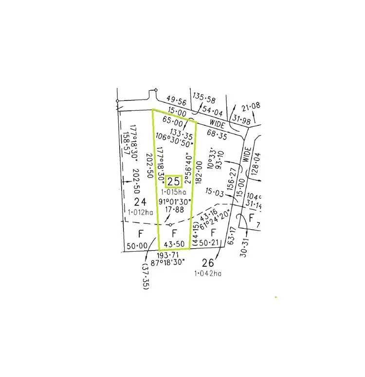 Floorplan of Homely land listing, 3 Gazzola Court (Allotment 25), Lewiston SA 5501
