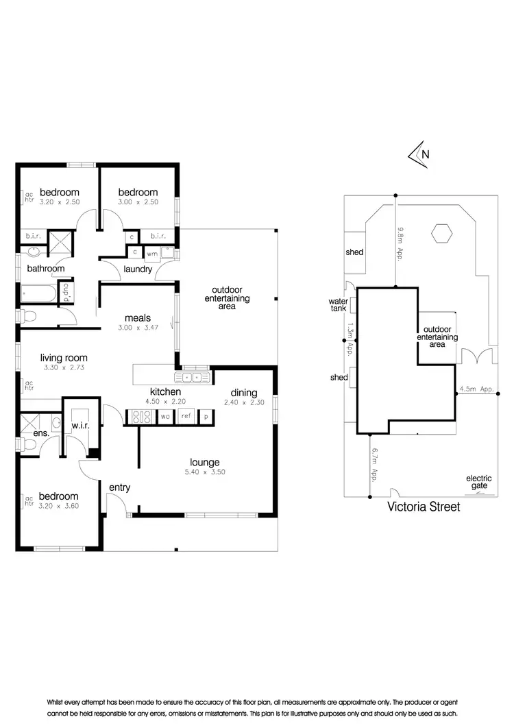 Floorplan of Homely house listing, 45 Victoria Street, Altona Meadows VIC 3028