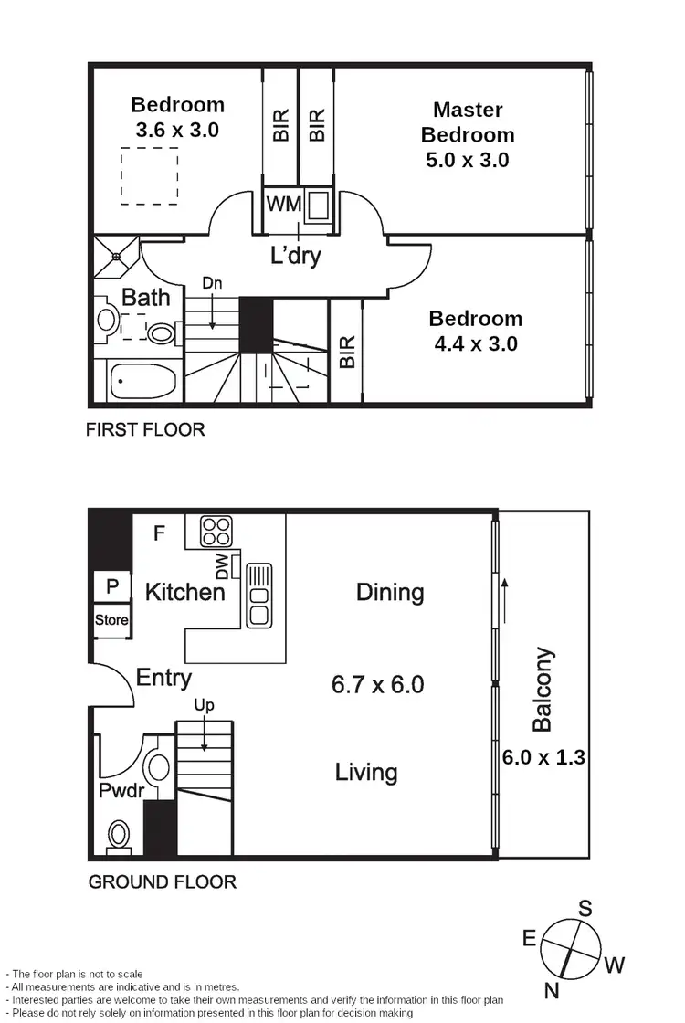Floorplan of Homely apartment listing, 411/408 La Trobe Street, Melbourne VIC 3000