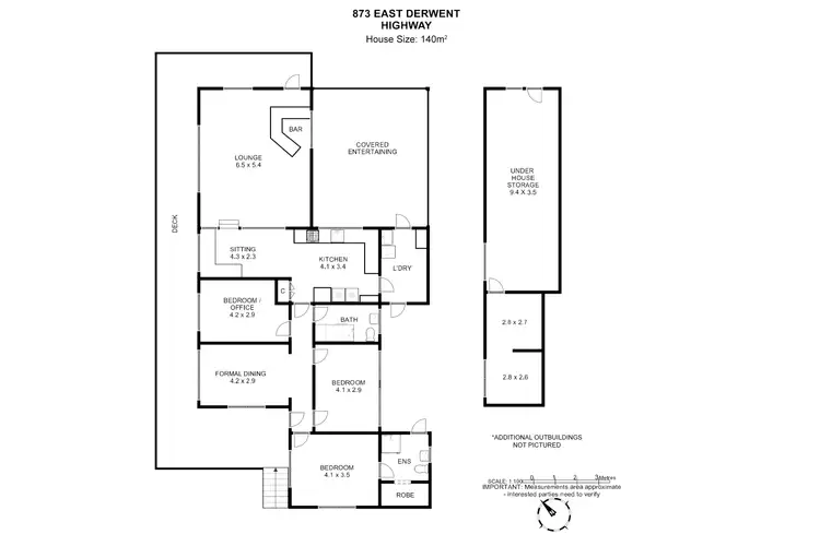 Floorplan of Homely house listing, 873 East Derwent Highway, Risdon TAS 7017