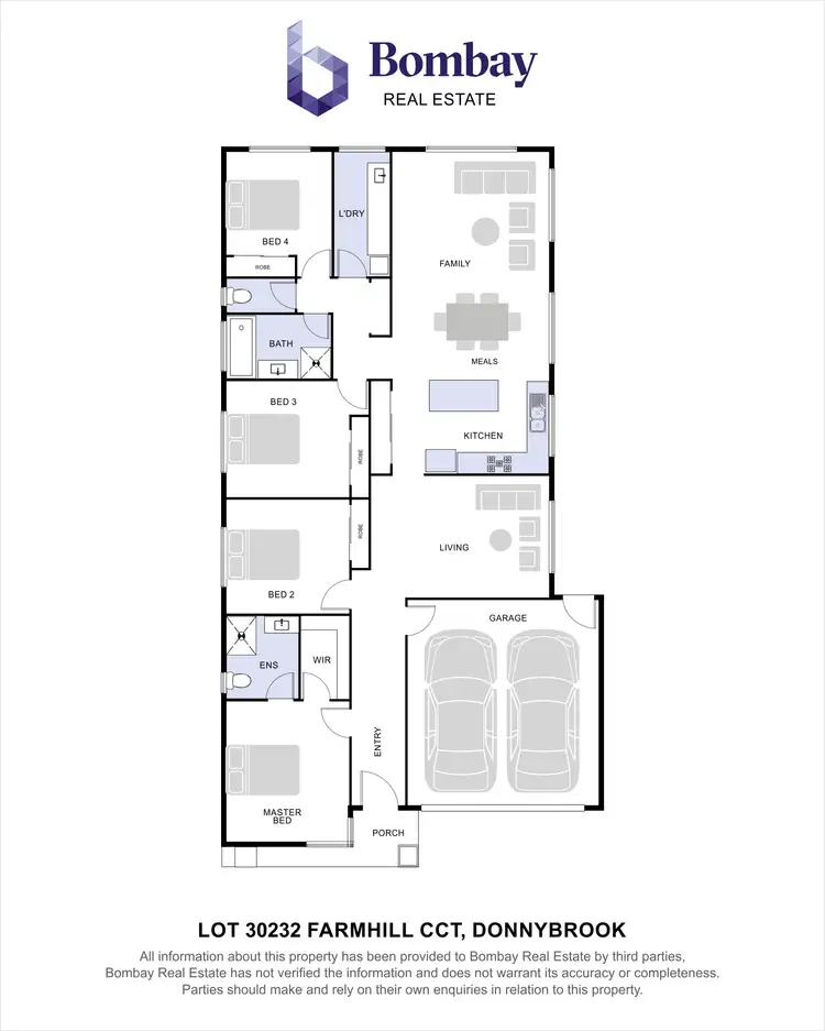 Floorplan of Homely house listing, Lot 30232 Farmhill Circuit, Donnybrook VIC 3064