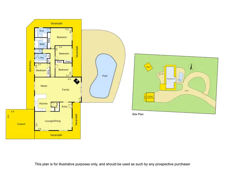 Floorplan of Homely house listing, 13 Gibbs Road, Healesville VIC 3777