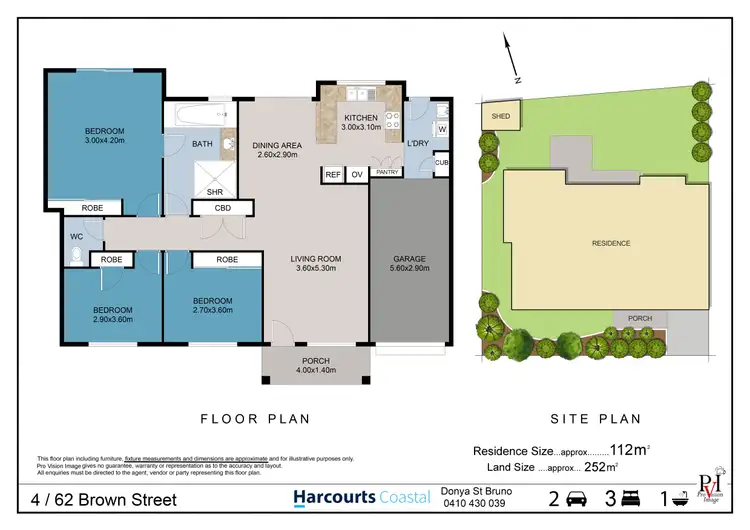 Floorplan of Homely unit listing, 4/62-66 Brown Street, Labrador QLD 4215