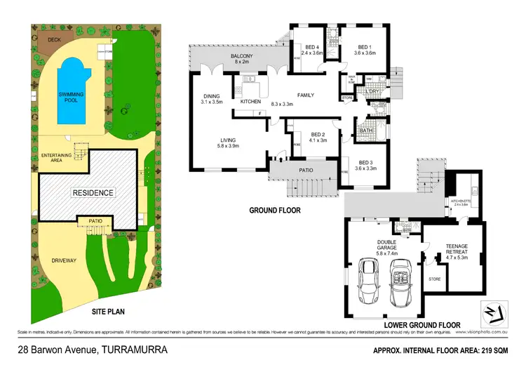 Floorplan of Homely house listing, 28 Barwon Avenue, Turramurra NSW 2074