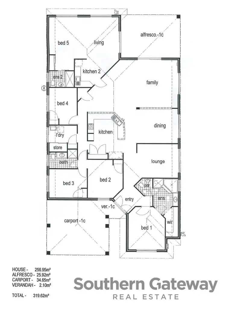 Floorplan of Homely house listing, 55 Colchester Avenue, Orelia WA 6167