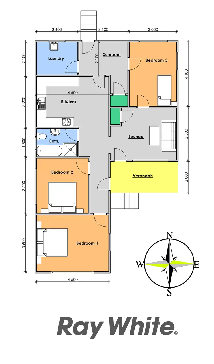 Floorplan of Homely house listing, 1 McLaughlin Avenue, Taree NSW 2430