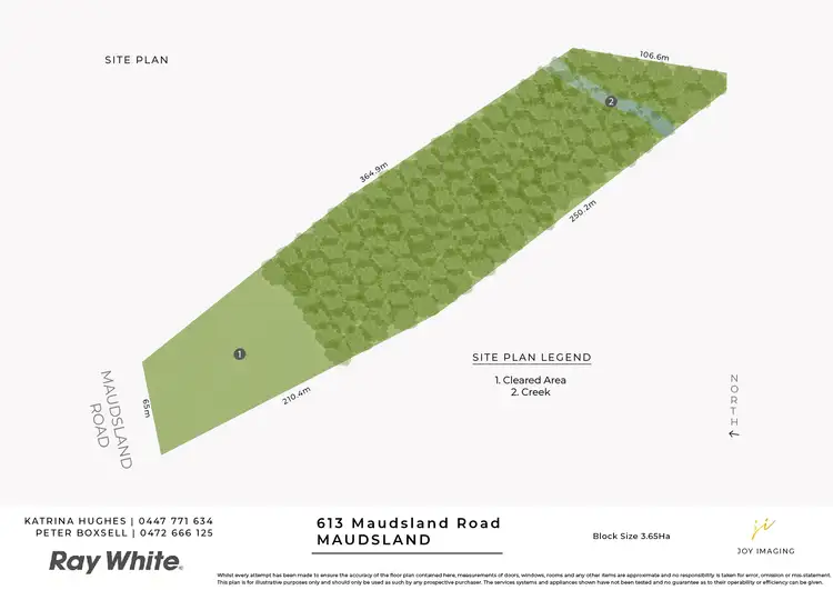 Floorplan of Homely land listing, 613 Maudsland Road, Maudsland QLD 4210