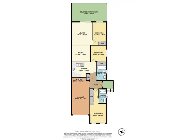 Floorplan of Homely villa listing, 6/231 Princes Highway, Albion Park Rail NSW 2527