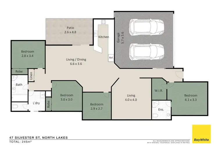 Floorplan of Homely house listing, 47 Silvester Street, North Lakes QLD 4509