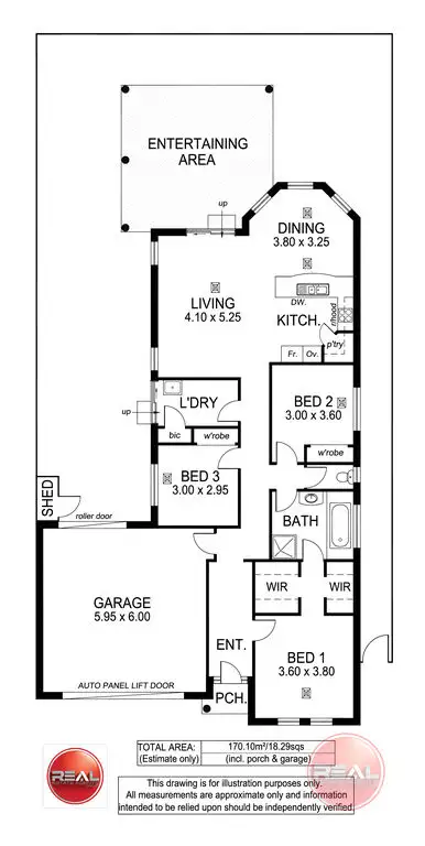 Floorplan of Homely house listing, 6 Ayers Court (Coventry Gardens Estate), Morphettville SA 5043