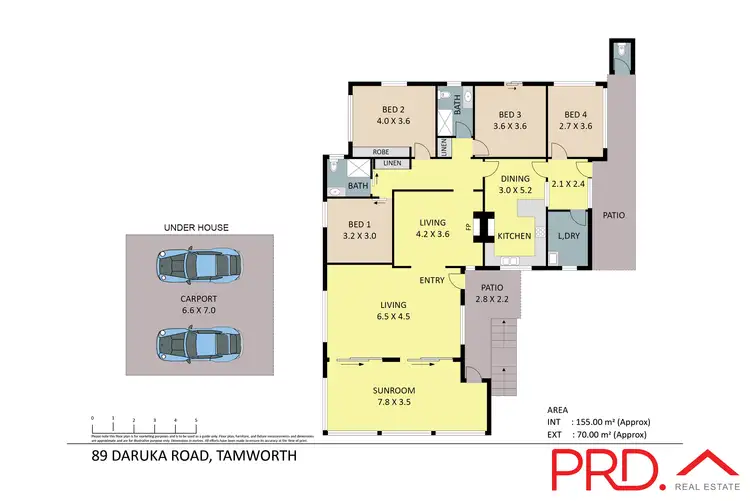 Floorplan of Homely house listing, 89 Daruka Road, Tamworth NSW 2340
