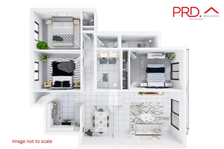 Floorplan of Homely unit listing, 2c/8-10 Island Drive, Cannonvale QLD 4802