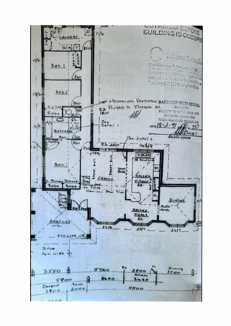 Floorplan of Homely house listing, 14 Brett Place, Dardanup WA 6236