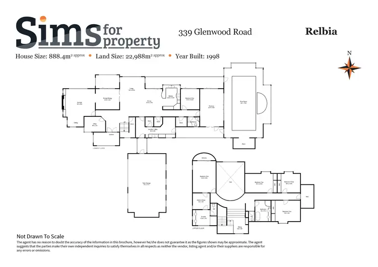 Floorplan of Homely house listing, 339 Glenwood Road, Relbia TAS 7258