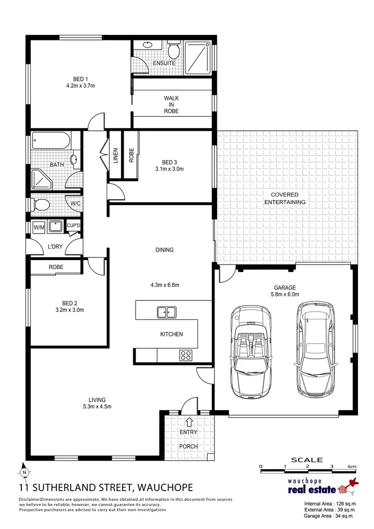 Floorplan of Homely house listing, 11 Sutherland Street, Wauchope NSW 2446