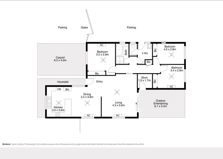 Floorplan of Homely unit listing, 7/6 Rhatigan Place, Cable Beach WA 6726