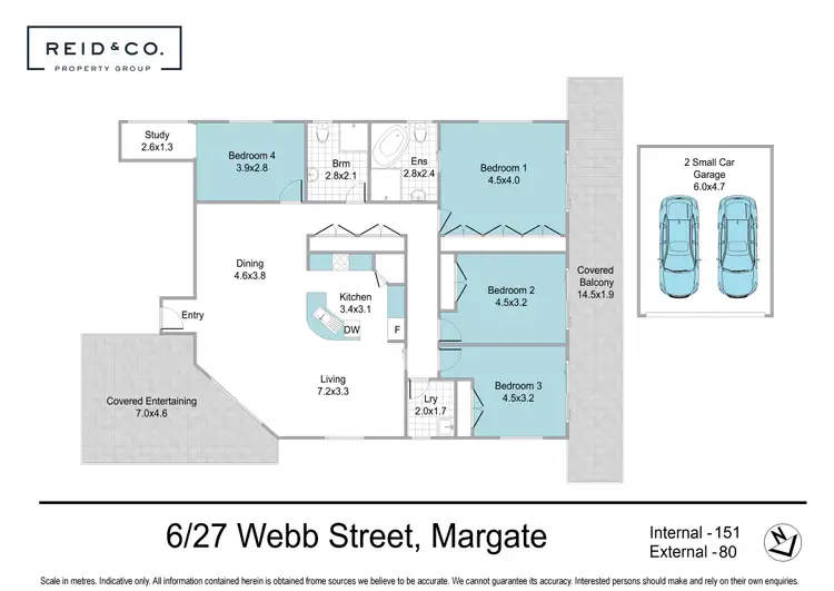 Floorplan of Homely apartment listing, 6/27 Webb Street, Margate QLD 4019