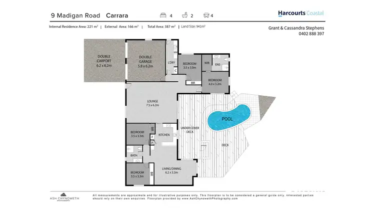 Floorplan of Homely house listing, 9 Madigan Road, Carrara QLD 4211