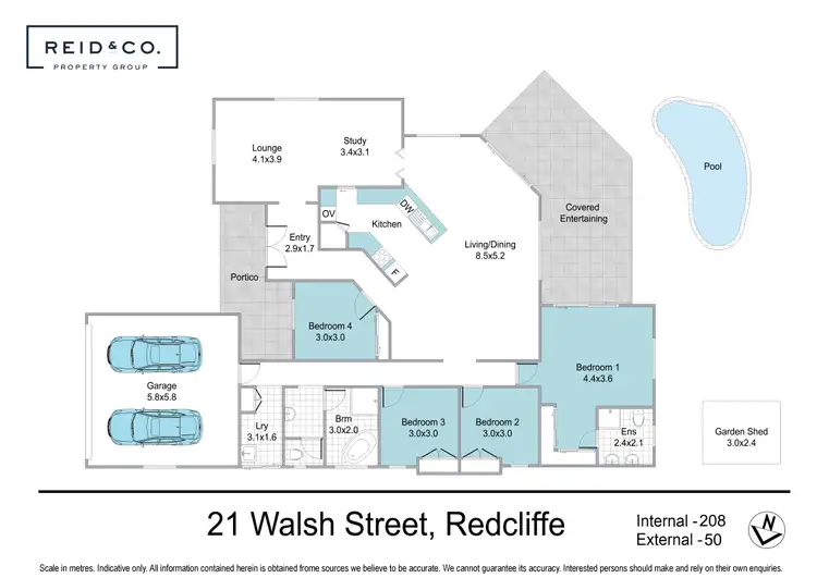 Floorplan of Homely house listing, 21 Walsh Street, Redcliffe QLD 4020