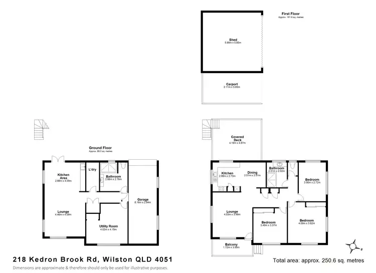 Floorplan of Homely house listing, 218 Kedron Brook Road, Wilston QLD 4051