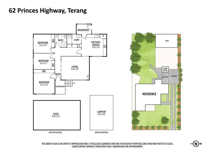 Floorplan of Homely house listing, 62 Warrnambool Road, Terang VIC 3264