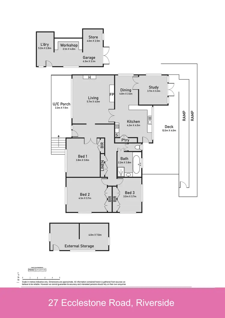 Floorplan of Homely house listing, 27 Ecclestone Road, Riverside TAS 7250