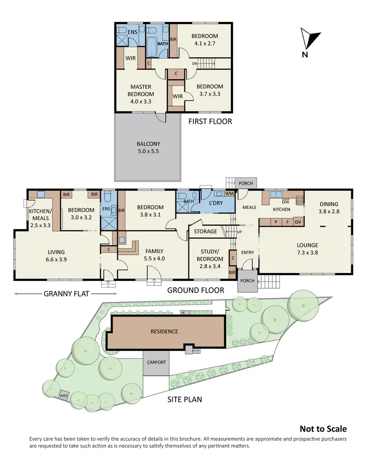 Floorplan of Homely house listing, 1 Monaro Court, Vermont South VIC 3133