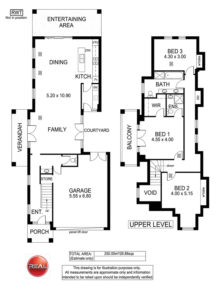 Floorplan of Homely house listing, 22 Hexham Avenue, Myrtle Bank SA 5064