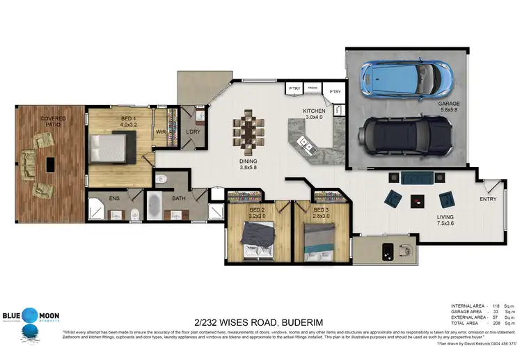 Floorplan of Homely house listing, 2/232 Wises Road, Buderim QLD 4556