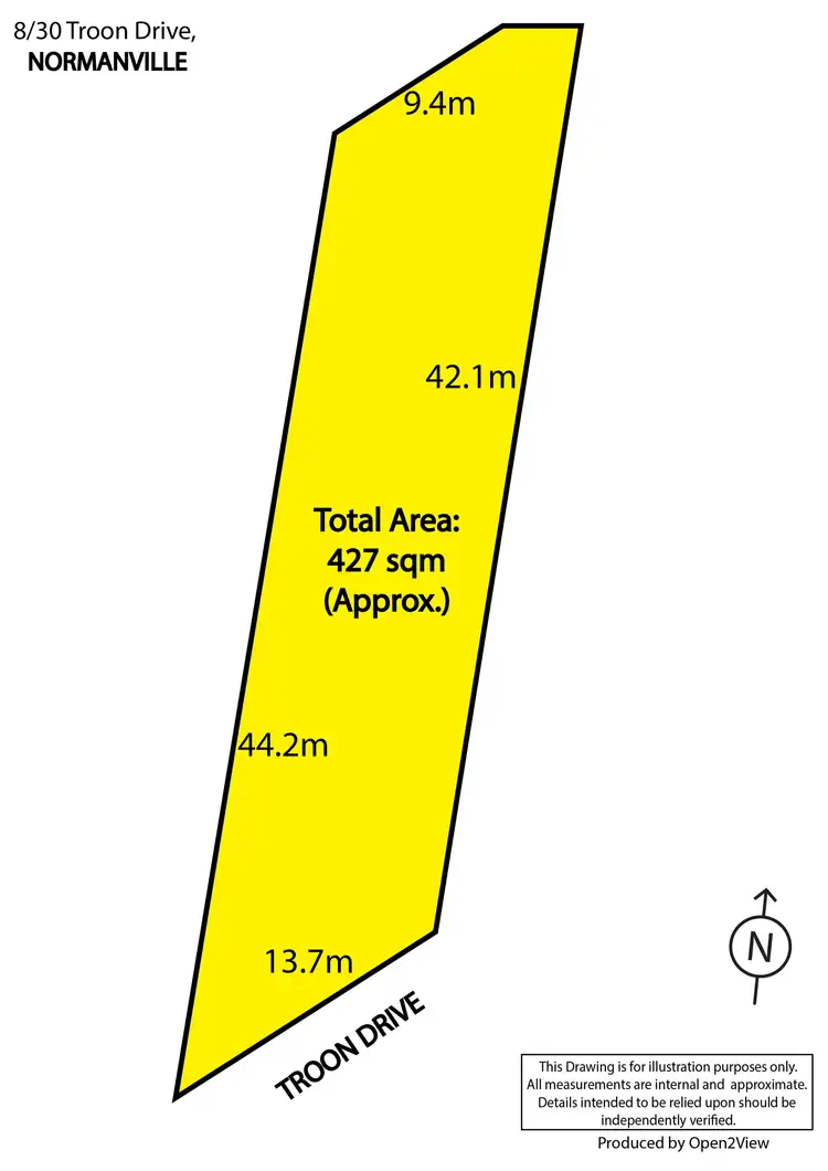 Floorplan of Homely land listing, LOT 8, 30 Troon Drive, Normanville SA 5204