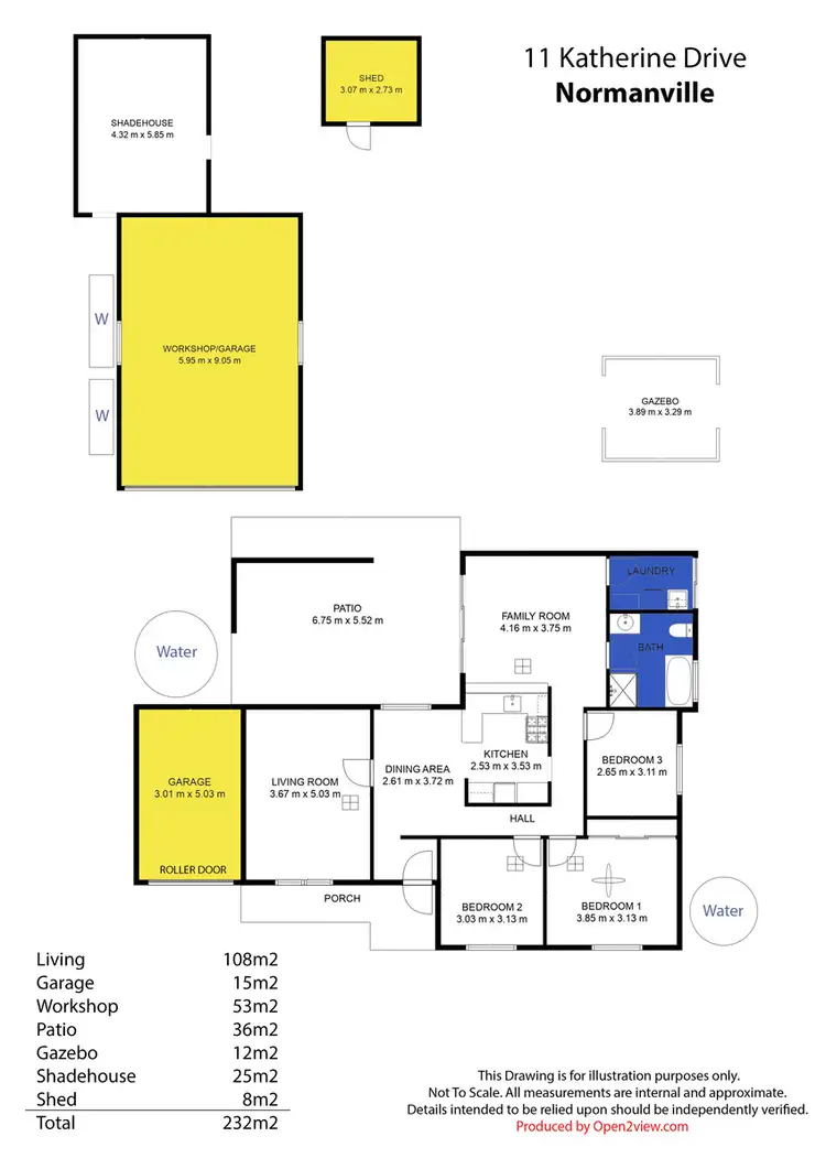 Floorplan of Homely house listing, 11 Katherine Drive, Normanville SA 5204