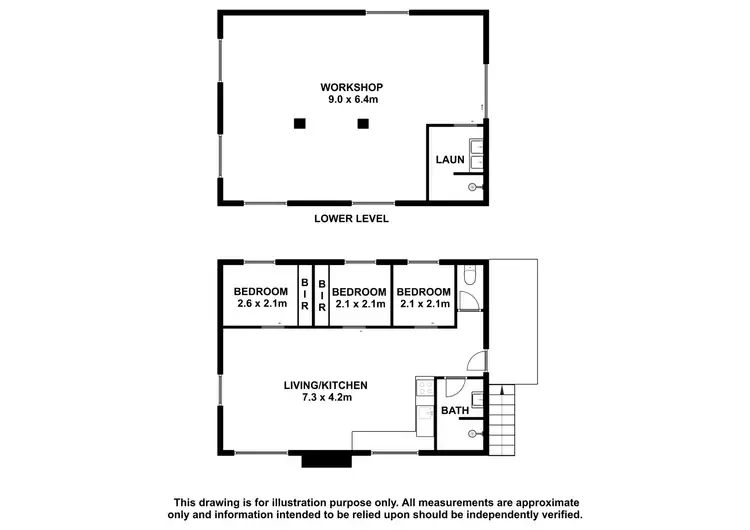 Floorplan of Homely house listing, 26B Frome Street, Robe SA 5276