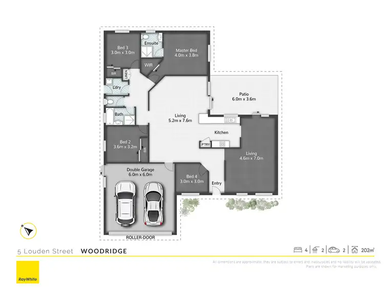 Floorplan of Homely house listing, 5 Louden Street, Woodridge QLD 4114