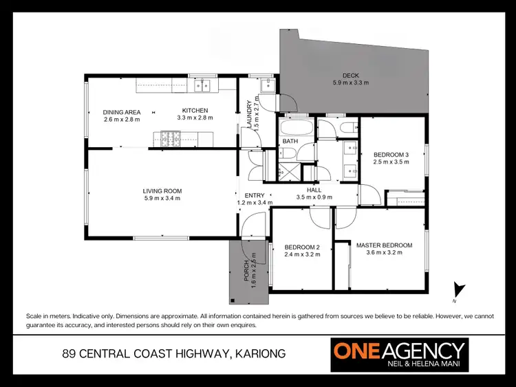 Floorplan of Homely house listing, 89 Central Coast Highway, Kariong NSW 2250
