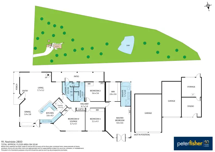 Floorplan of Homely rural property listing, 111 Nashdale Lane, Orange NSW 2800