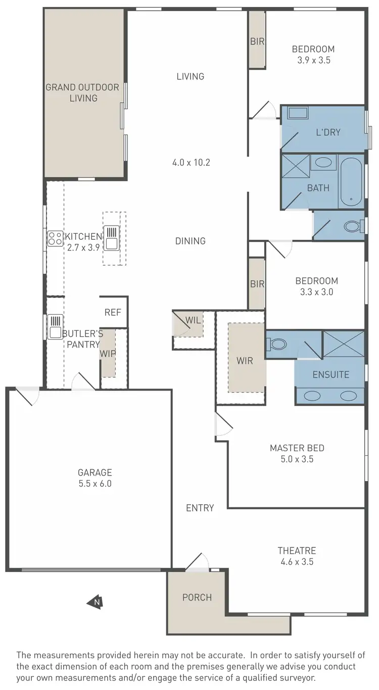 Floorplan of Homely house listing, 19 Chorley Street, Strathtulloh VIC 3338