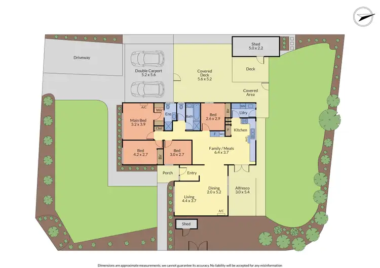 Floorplan of Homely house listing, 1 Morvan Court, Ferntree Gully VIC 3156