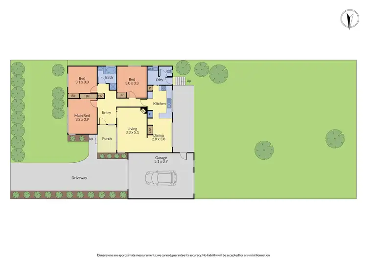 Floorplan of Homely house listing, 510 Scoresby Road, Ferntree Gully VIC 3156