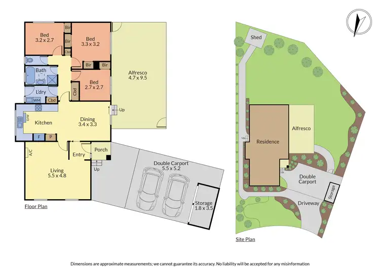Floorplan of Homely house listing, 8 Cann Place, Rowville VIC 3178