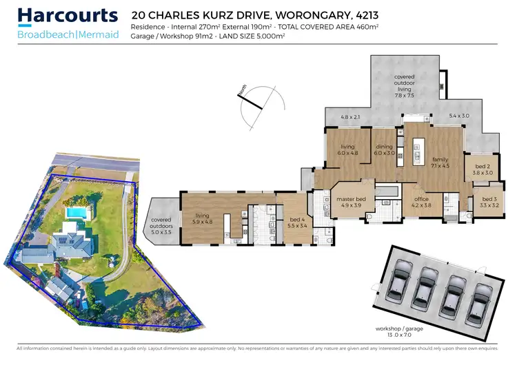 Floorplan of Homely house listing, 20 Charles Kurz Drive, Worongary QLD 4213