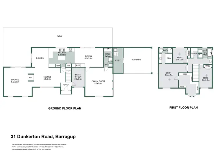 Floorplan of Homely house listing, 31 Dunkerton Road, Barragup WA 6209