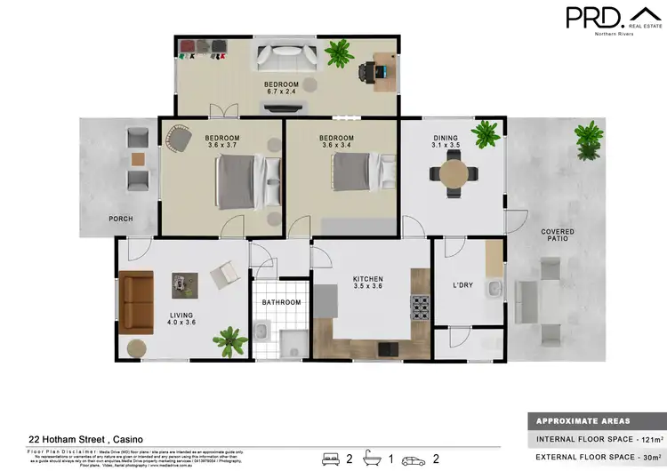 Floorplan of Homely house listing, 22 Hotham Street, Casino NSW 2470