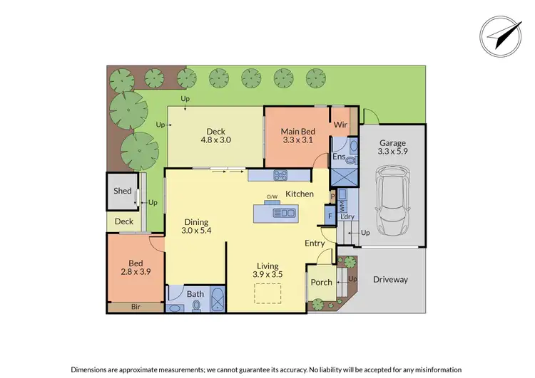 Floorplan of Homely unit listing, 2/93 Burke Road, Ferntree Gully VIC 3156