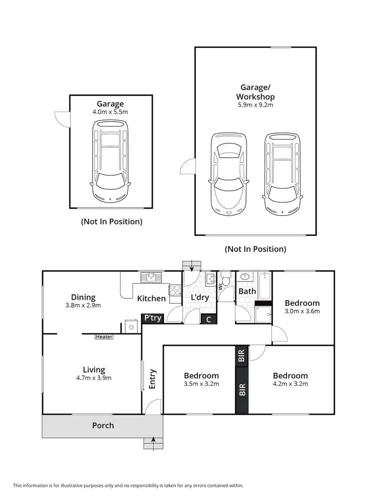 Floorplan of Homely rural property listing, 121 Morgan Road, Inverleigh VIC 3321