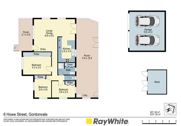 Floorplan of Homely house listing, 6 Howe Street, Gordonvale QLD 4865